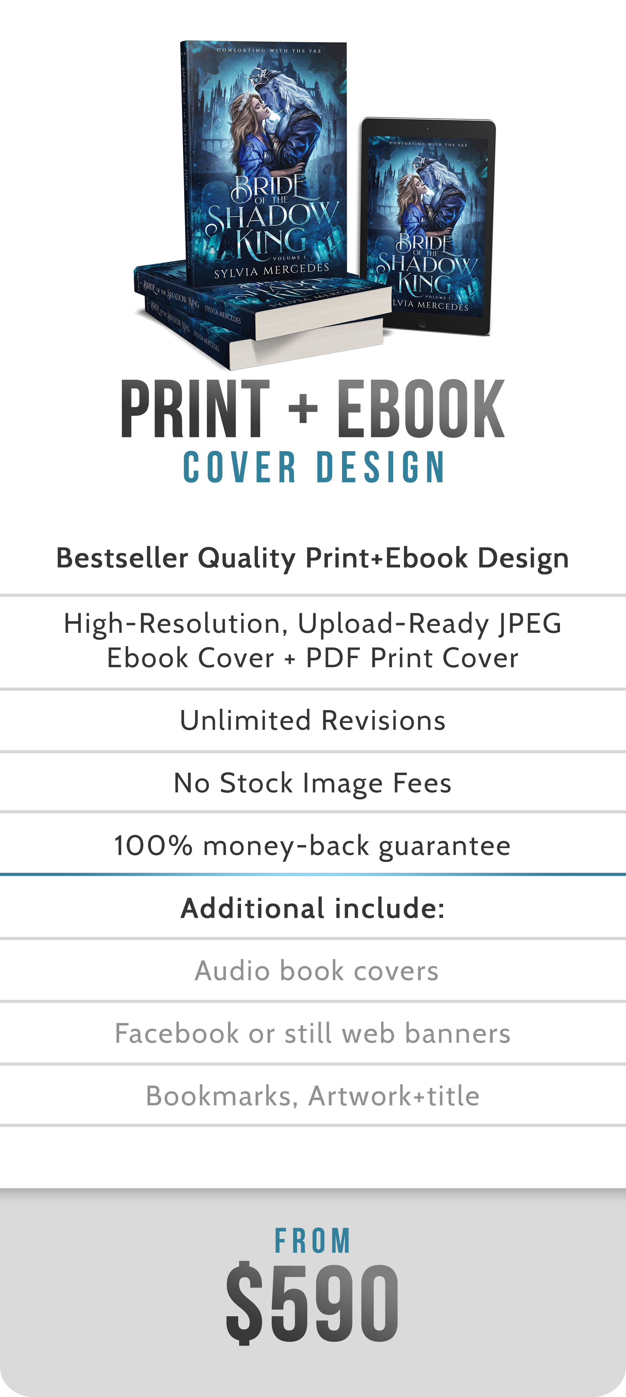 EBook cover design custom